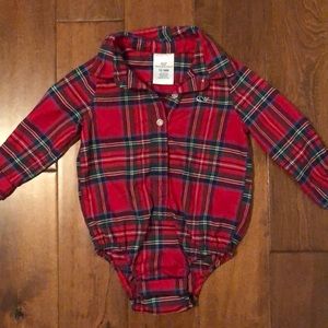 Vineyard vines onesie!